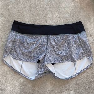 lululemon speed up 2.5” shorts size 8